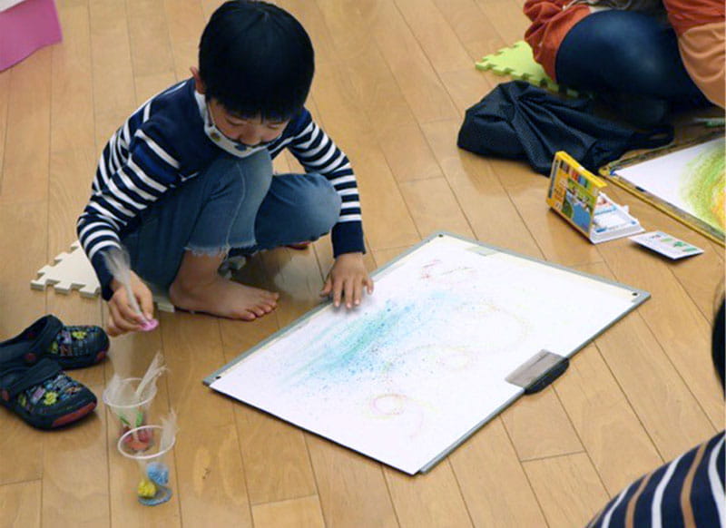 ワークショップ：2021年4月音を描くこと、絵を奏でること。