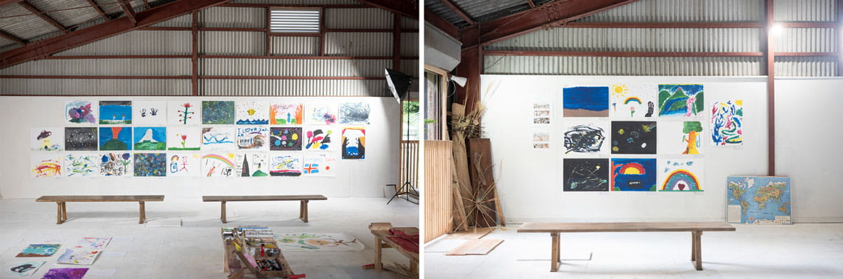 2022年2月オープンアトリエ展示